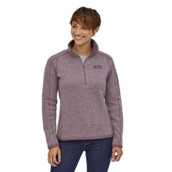 Patagonia Better Sweater 1/4-Zip Hazy Purple Medium - Picture 9 of 10